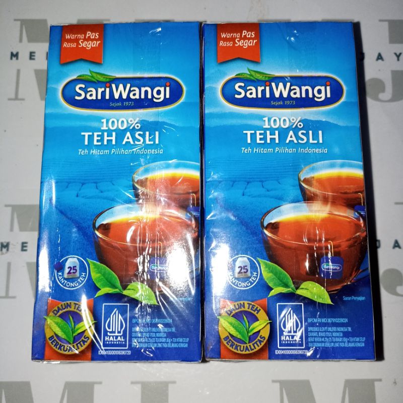 

Sariwangi Teh Celup Hitam Asli Kotak Isi 25pcs KOTAK