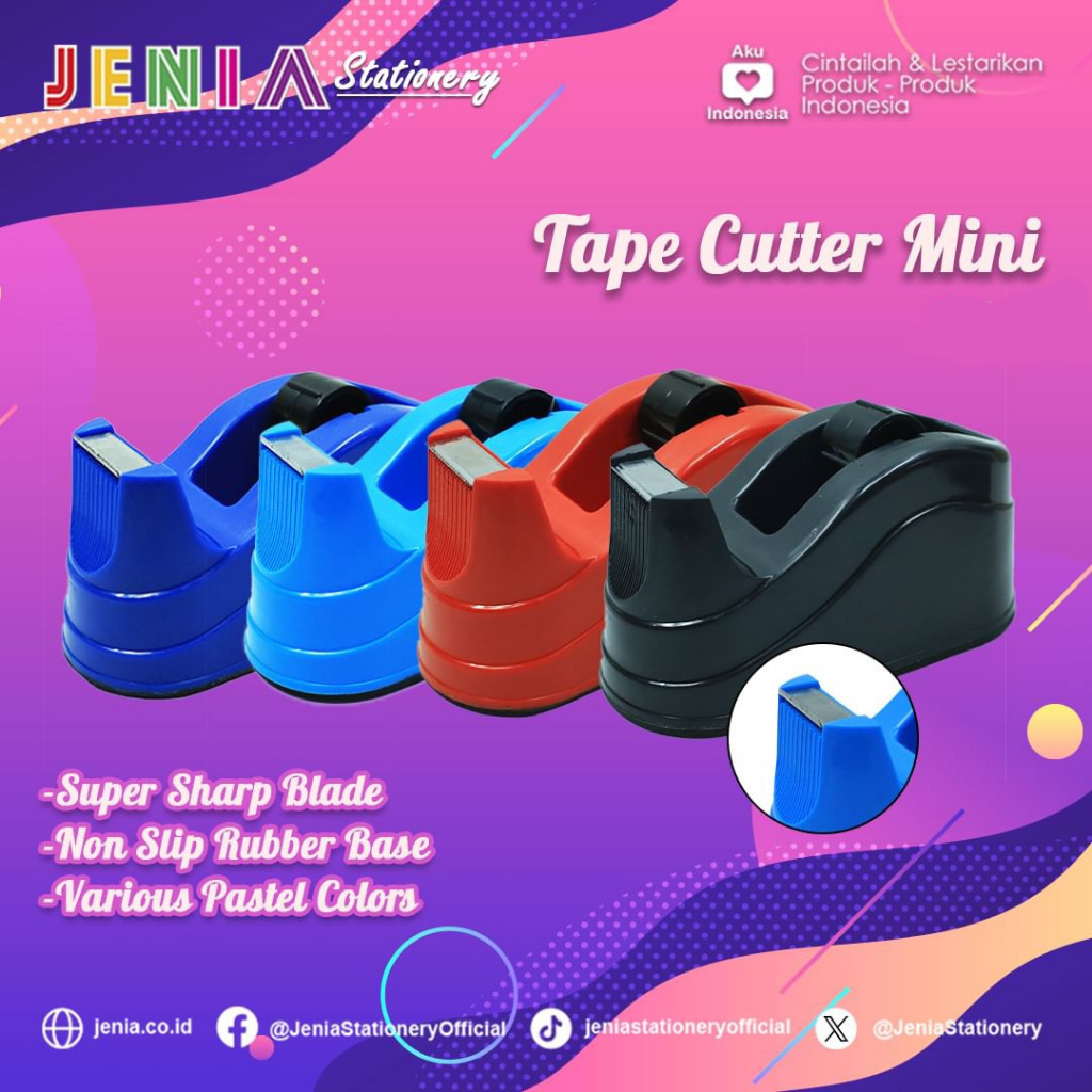 

Tape Cutter Jenia Mini / Kecil TC-K