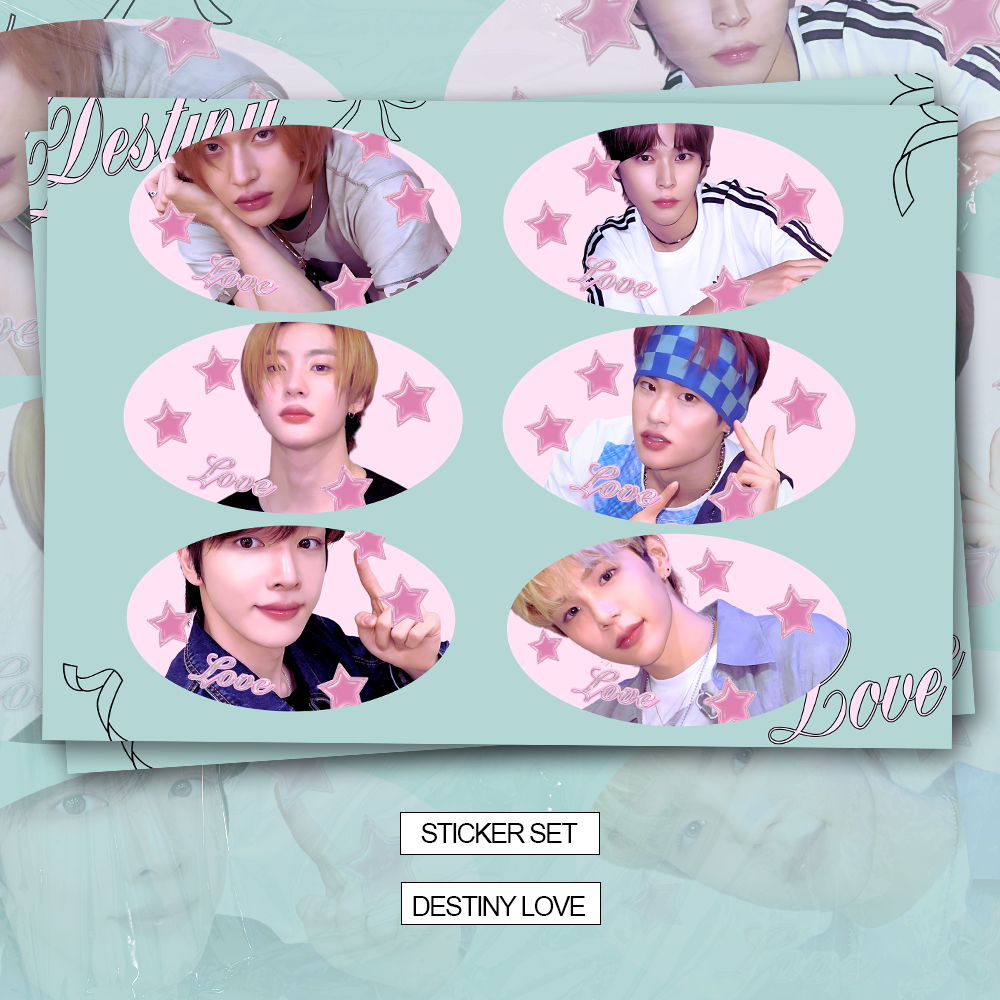 

OSS RIIZE DESTINY LOVE STICKER SET
