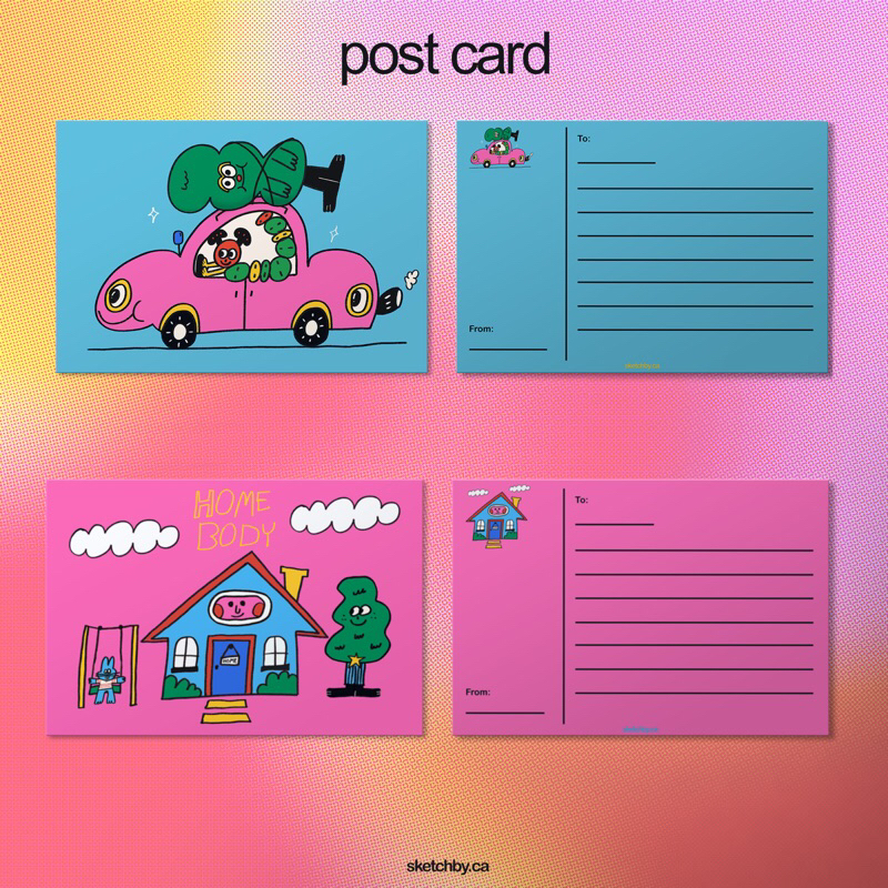 

Postcard A6