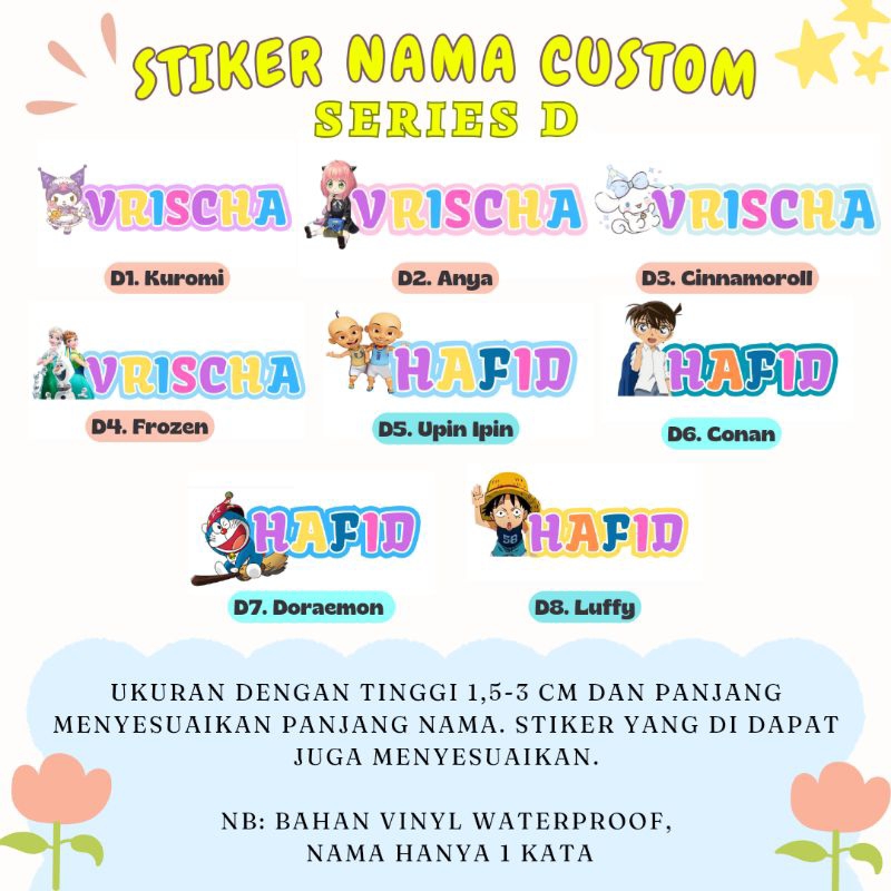 

Stiker Cantik & Lucu