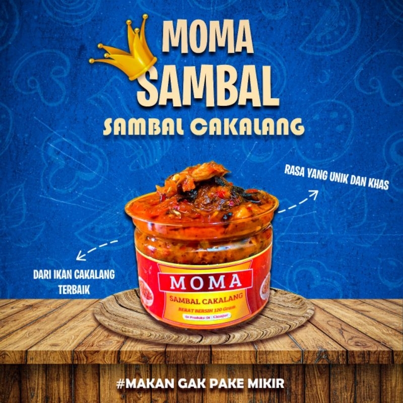 

SAMBAL CAKALANG dan SAMBAL SUNDA KEMASAN 120gram