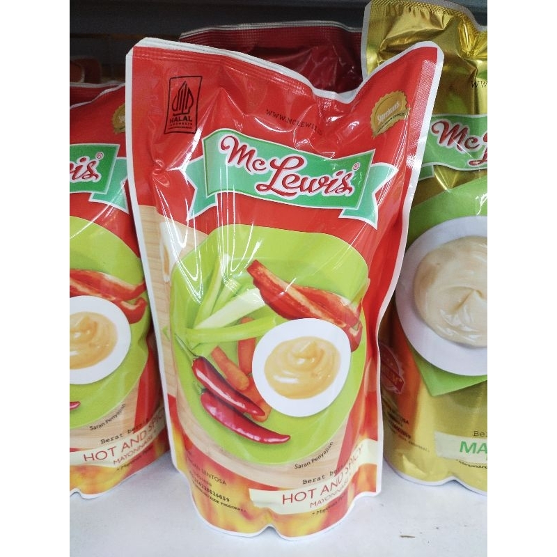 

MC LEWIS Extra Hot Saus Cabe dan Hot Spic Mayonais 1 KG