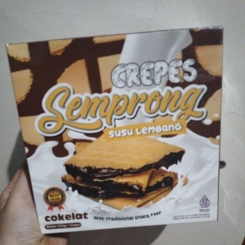 

Crepes Semprong Susu Lembang Isi 12 165 gram Bandung loves semprong nutella CREPES Semprong Susu Lembang Sekrispy Viral