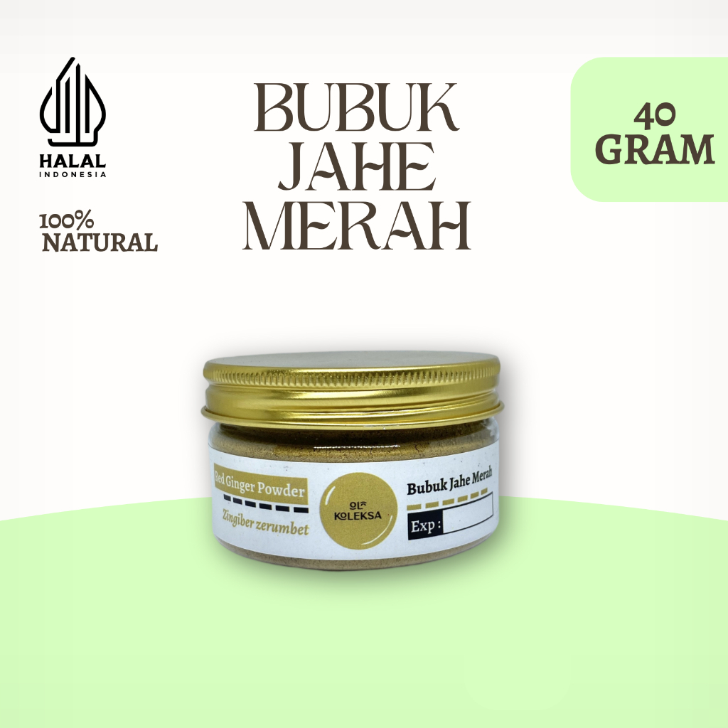 

Rempah Suplemen Bubuk Jahe Merah Murni Mengatasi Nyeri dan Mual