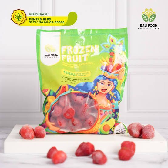 

Frozen Fruit Strawberry | Stroberi Beku | Kemasan 500 gr