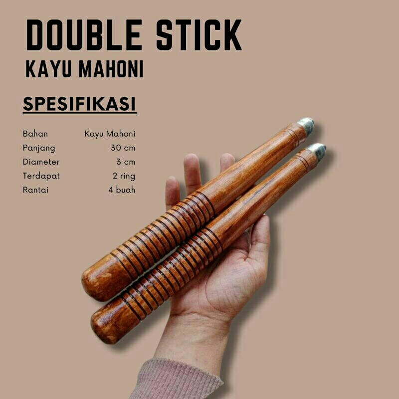 doble_stik_kayu_mahoni