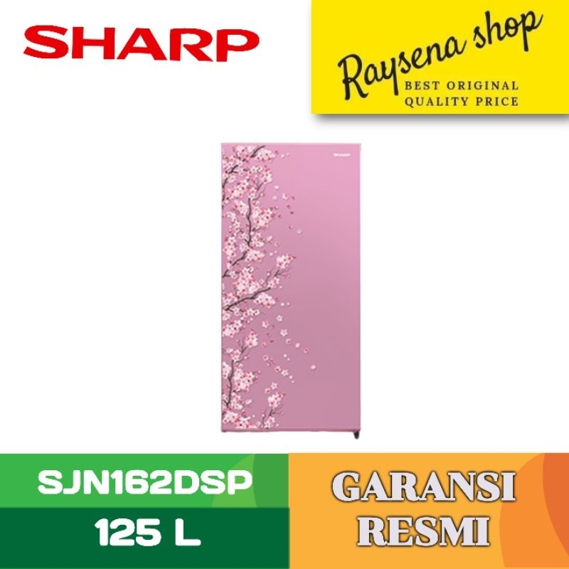 SHARP KULKAS 1 PINTU 1 DOOR REFRIGERATOR SJN162DSP
