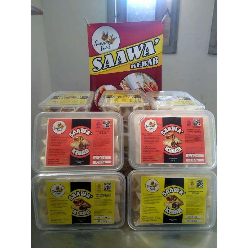 

kebab daging frozen merk saawa' food frozen food