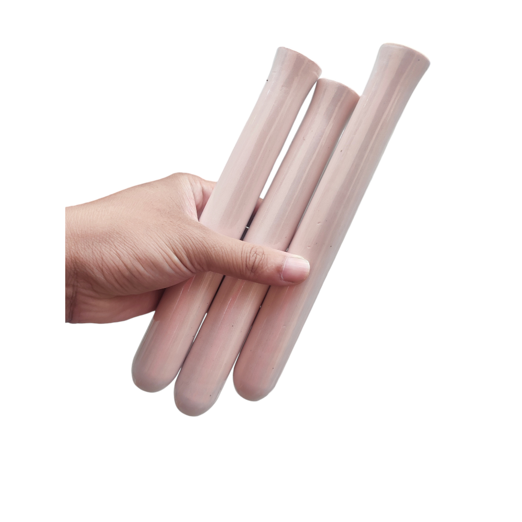 Gagang Busa Joran Tegek Custom cork motif kayu panjang 20cm  Panjang 20 CM