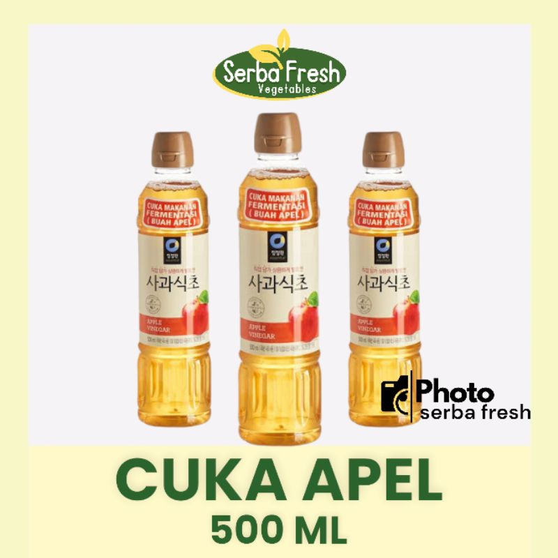 

CUKA APEL | 500ML | SERBA FRESH APPLE VINEGAR
