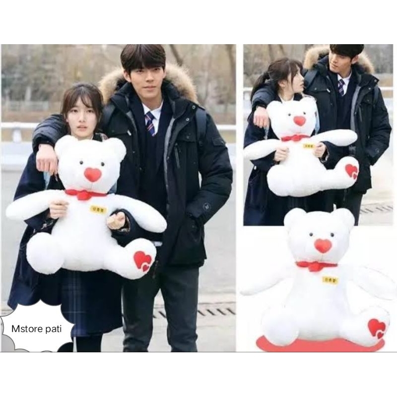 BONEKA TEDDY DRAMA KOREA UNCONTROLLABLY FOND ORIGINAL