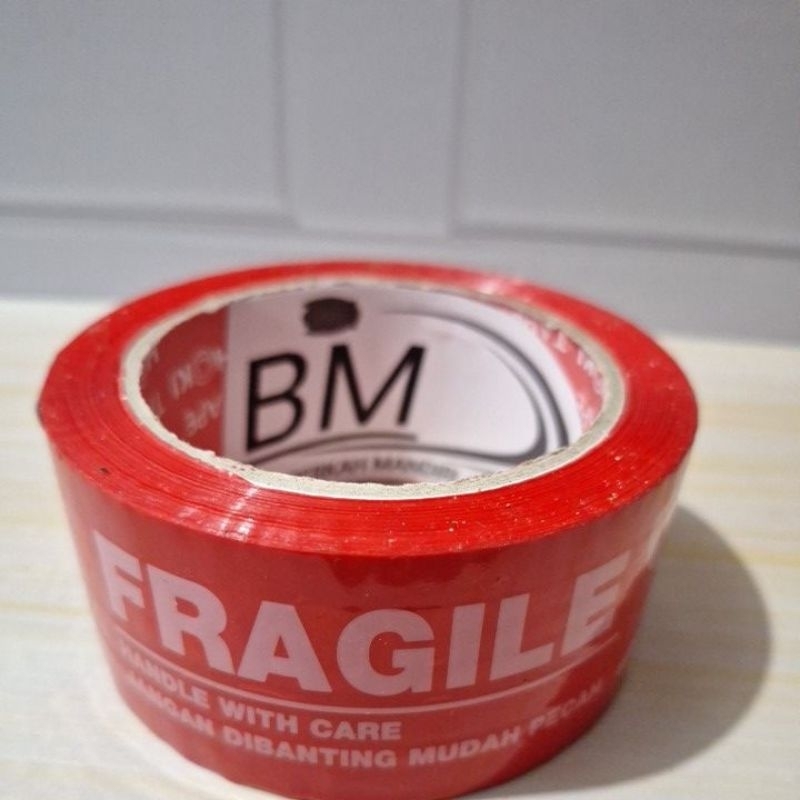 

LAKBAN FRAGILE LAKBAN SOLASI ISOLASI SELOTIP FRAGILE 100Y