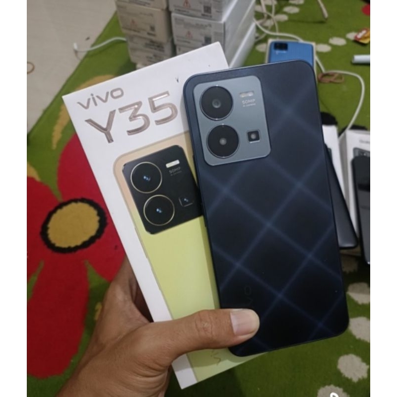 vivo y35 ram 8/128 fullset second