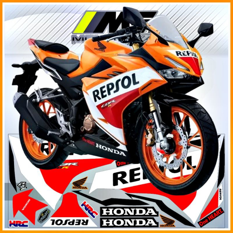 Decal Sticker Striping Variasi CBR 150 R Repsol 2021-2024 CBR 150 Facelift Repsol CBR k45 Repsol CBR