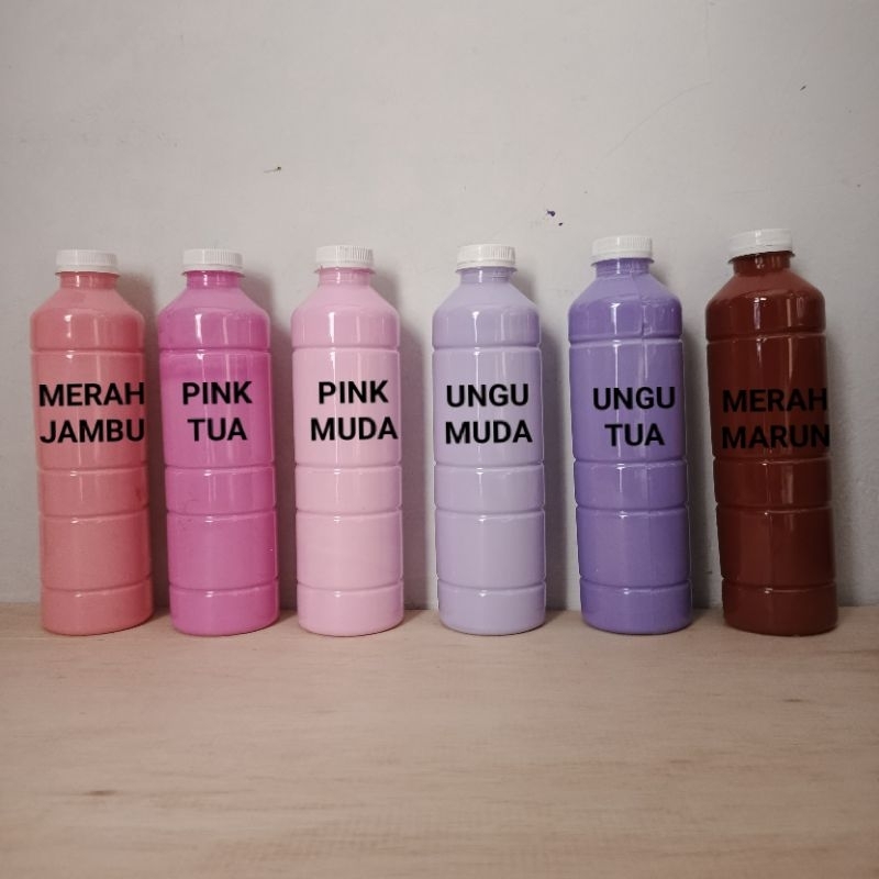

mh BASIC PAINT CAT AKRILIK SEMI GLOSS GR cet lukis premium satuan murah untuk lukis kanvas dasar
