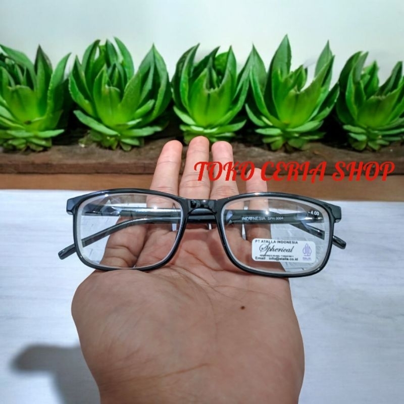 Kacamata Minus Frame Kotak Kecil Ringan SPH 3004