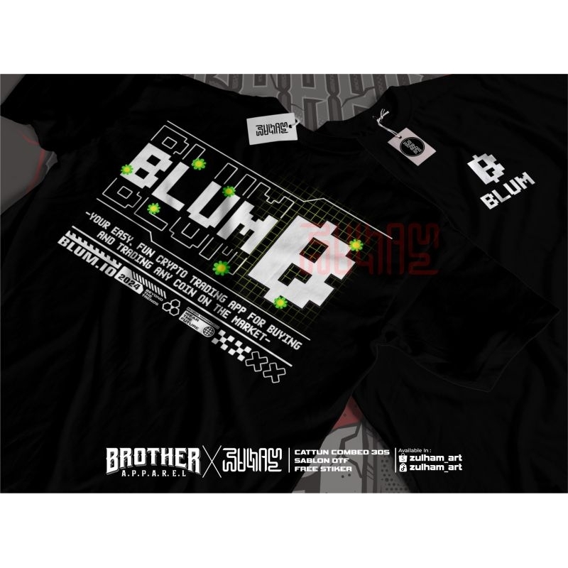 T-shirt Crypto Blum Airdrop
