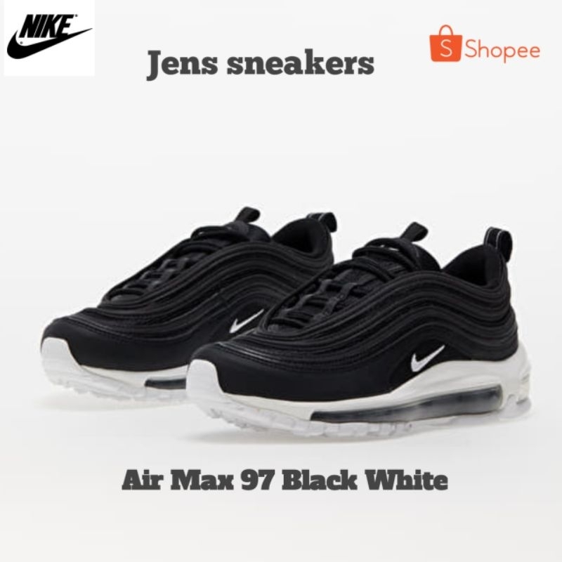 Sepatu Sneakers Nike Air Max 97 Black White