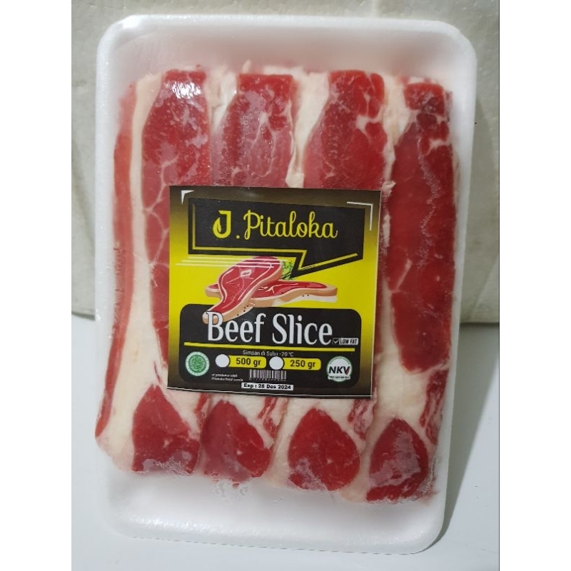 

J. Pitaloka Beef slice Lowfat