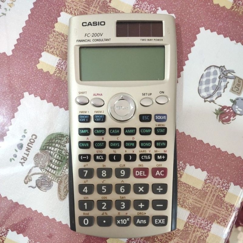 

Calculator Financial Consultant FC200V Casio