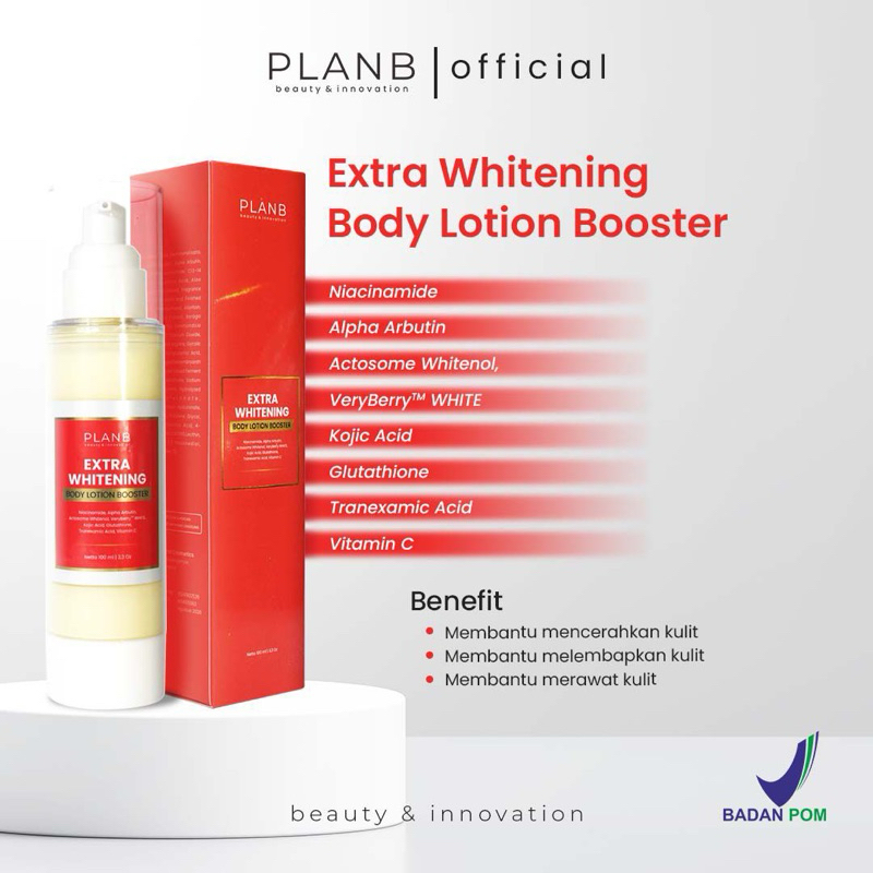 PLAN B LOTION Whitening Booster