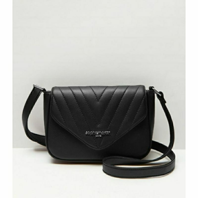 TAS JUSTICIA : BLACK / GREY / RED / CREAM TAS SELEMPANG WANITA TAS SOPHIE MARTIN PARIS PROMO