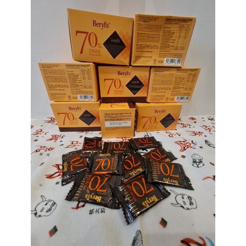 

Beryl's Dark Chocolate 70% / Coklat Diet Camilan Diet / Beryls Dark Chocolate / Dark Chocolate / Dark Coklat