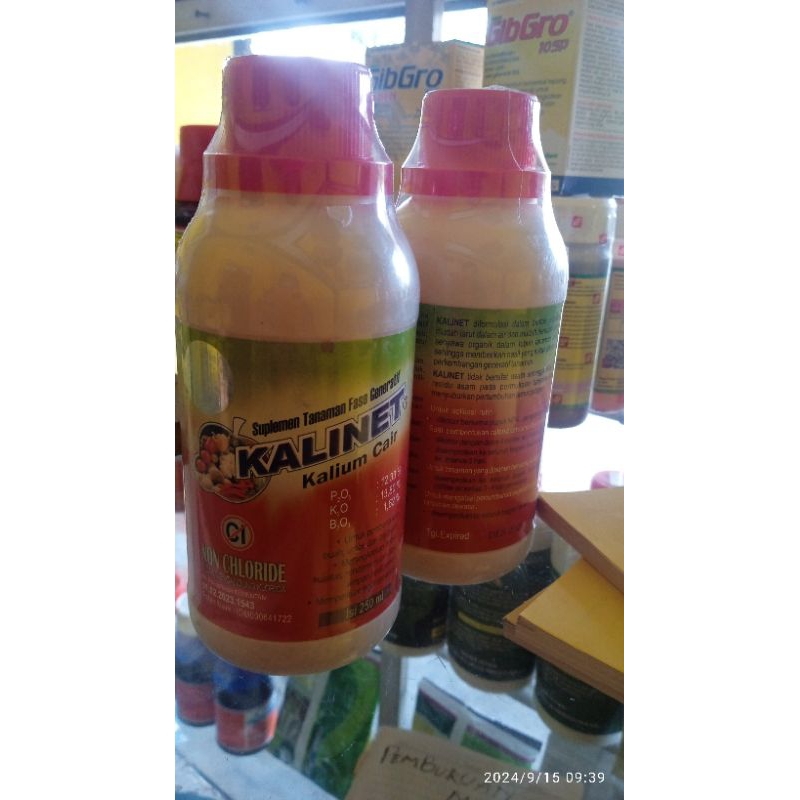 Kalinet Kalium Cair kemasan 250 ml