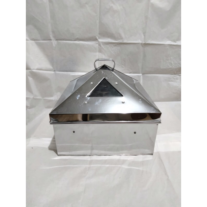 Klakat Kukusan 50x50cm Panci Kukusan Kotak Panci Dimsum Panci Kukus Bakpao Dandang Somay/Panci Klaka