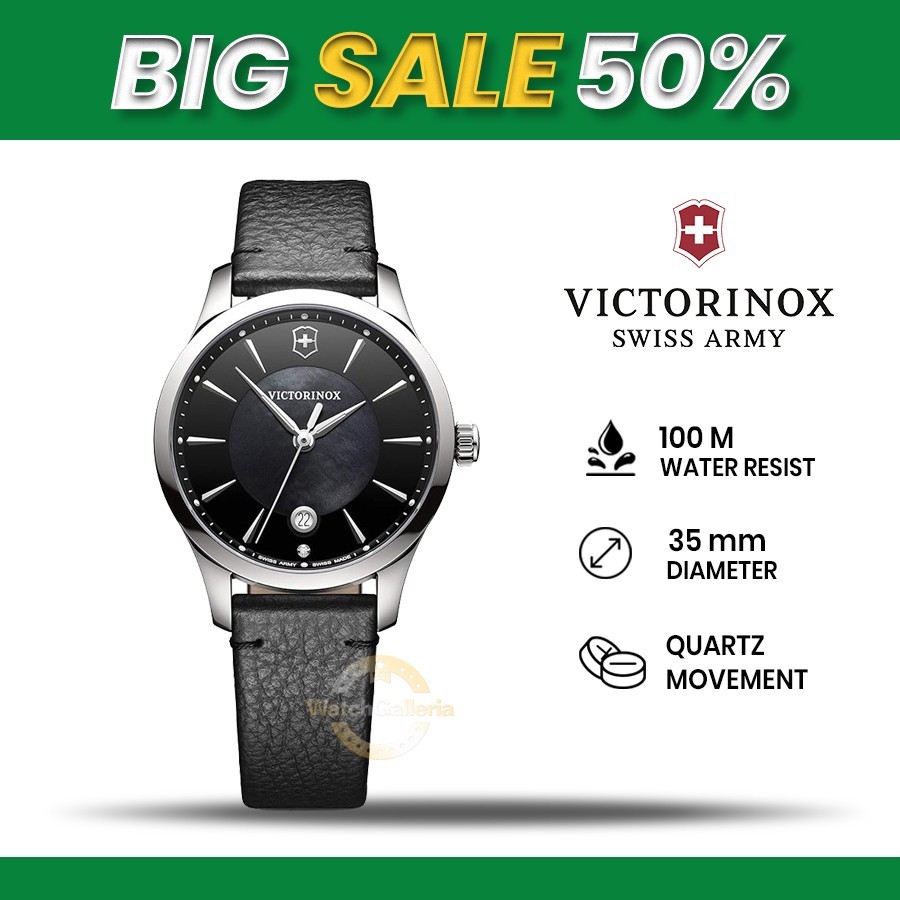 [ CLEARANCE SALE ] Jam Tangan Victorinox SW241754S 241754 Swiss Army Alliance Original Murah