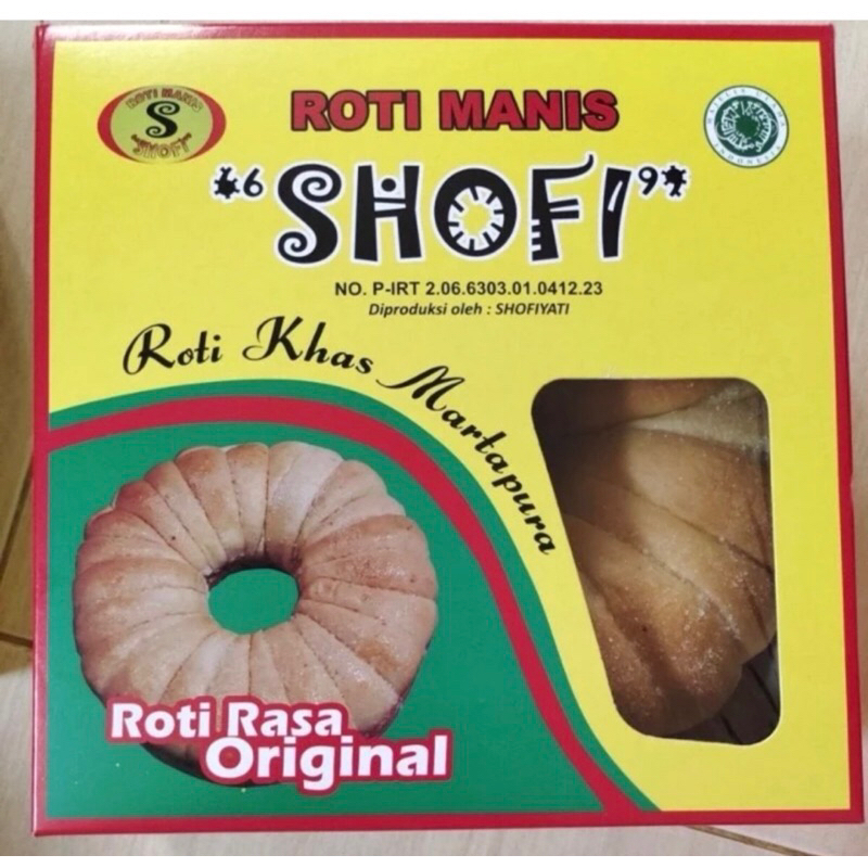 

ROTI MANIS SHOFI RASA ( ORI / PANDAN) gratis packing