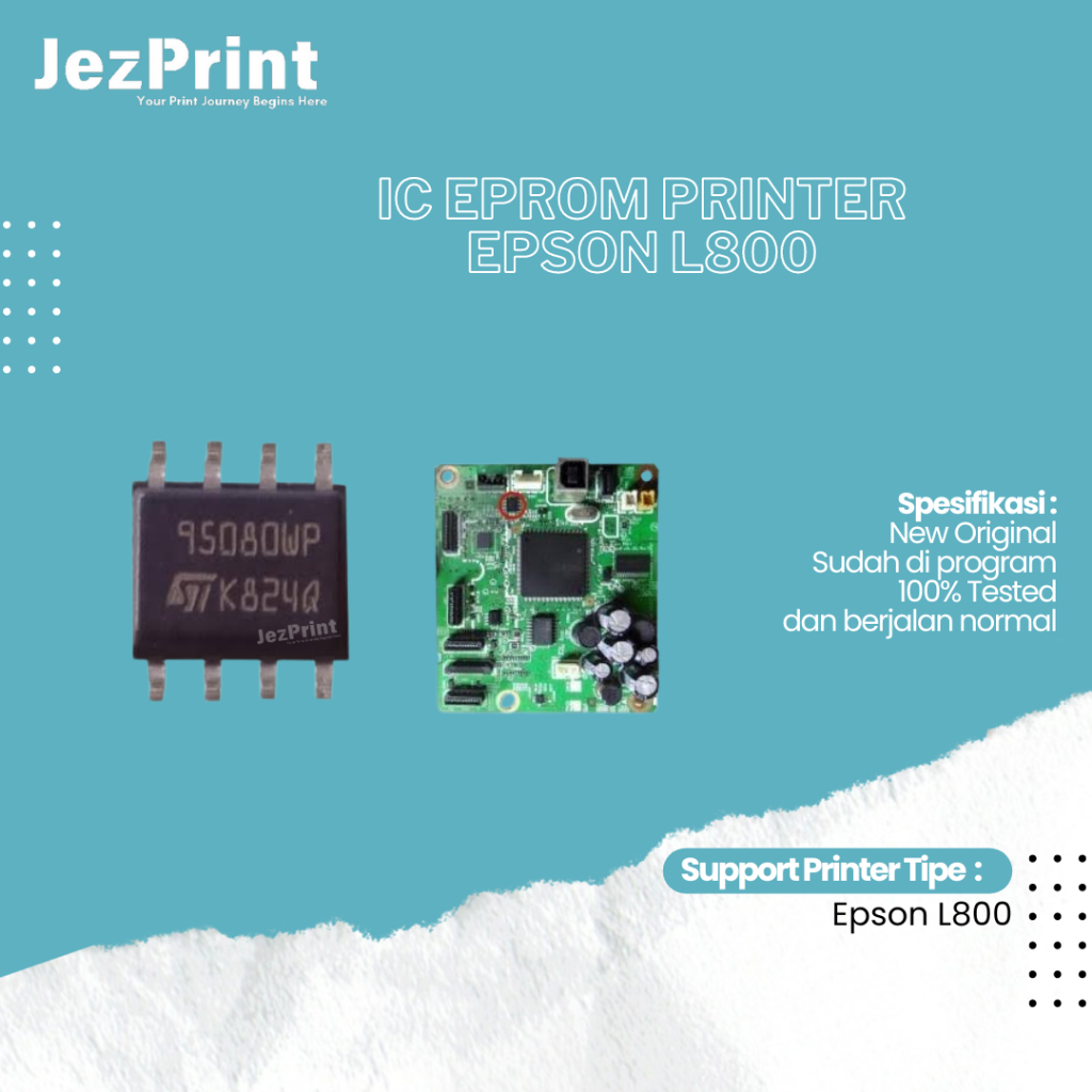 IC Eprom Epson L800 IC Counter L800 IC Eeprom Reset Epson L800