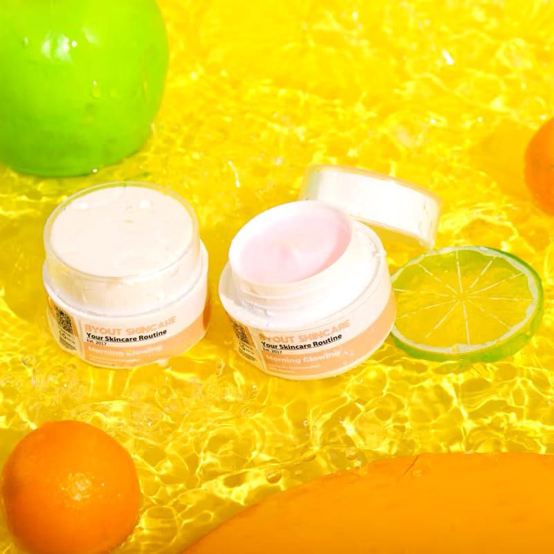 Morning Glowing Day Cream With SPF Pagi Siang Whitening BPOM Krim Farma Doker BYOUT BY NISA Skincare