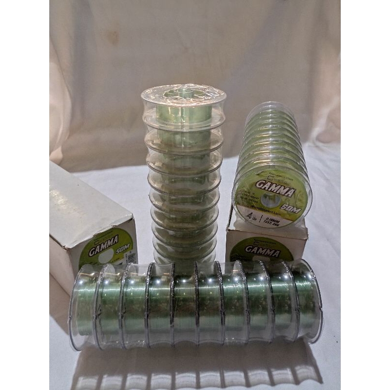 senar pancing custom gamma 50m