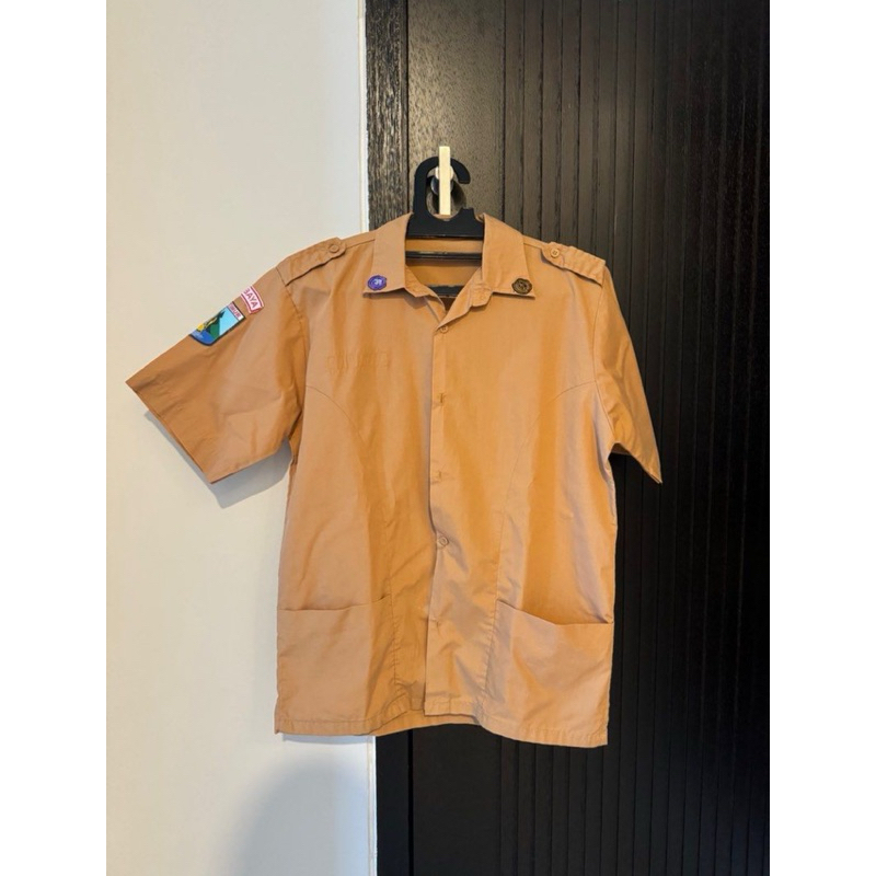 Seragam Atasan Kemeja Baju Pramuka Wanita Unisex BEKAS PRELOVED