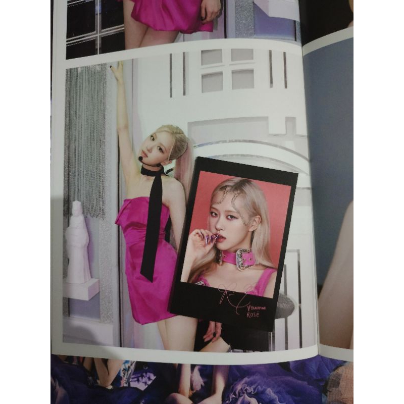 photocard rose official born pink