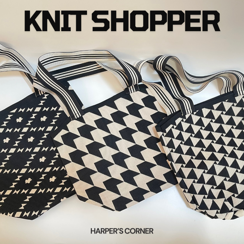 Knit Shopper - Tas Shopping Tote Bag
