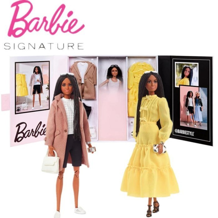 Barbie Signature Barbiestyle Doll Made To Move Body Doll Y