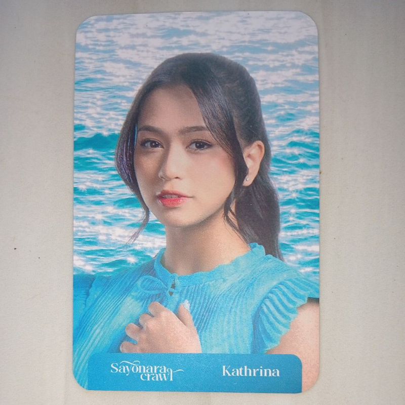 PHOTOCARD OFFICIAL KATHRINA JKT48 SAYONARA CRAWL