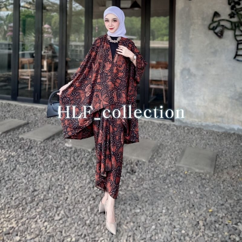 Batik kebaya modern set cardigan