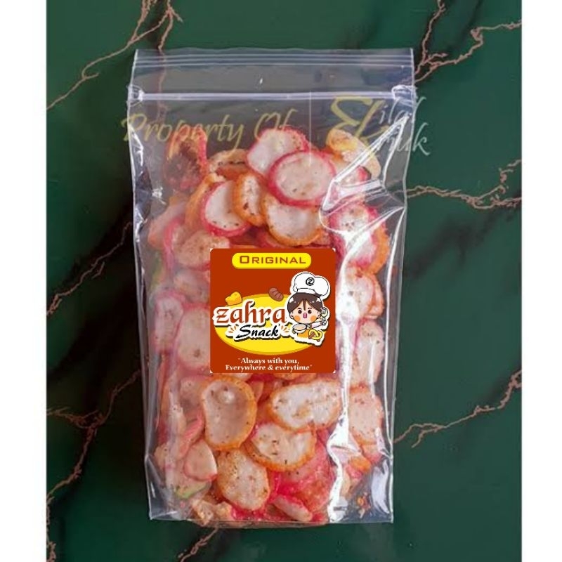 

1kg KERUPUK BAWANG SEBLAK ORIGINAL CEMILAN SNACK ZAHRA