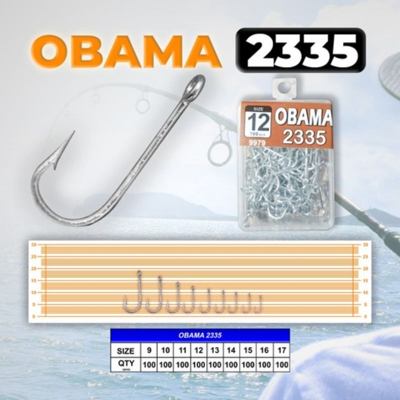 mata kail obama 2335 leher panjang