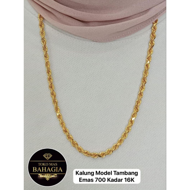 Kalung Tambang Fashion 700/16K