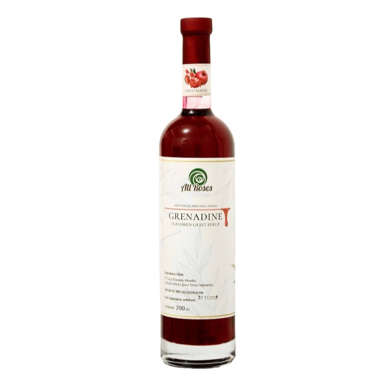 

sirup all roses delima grenadine 700