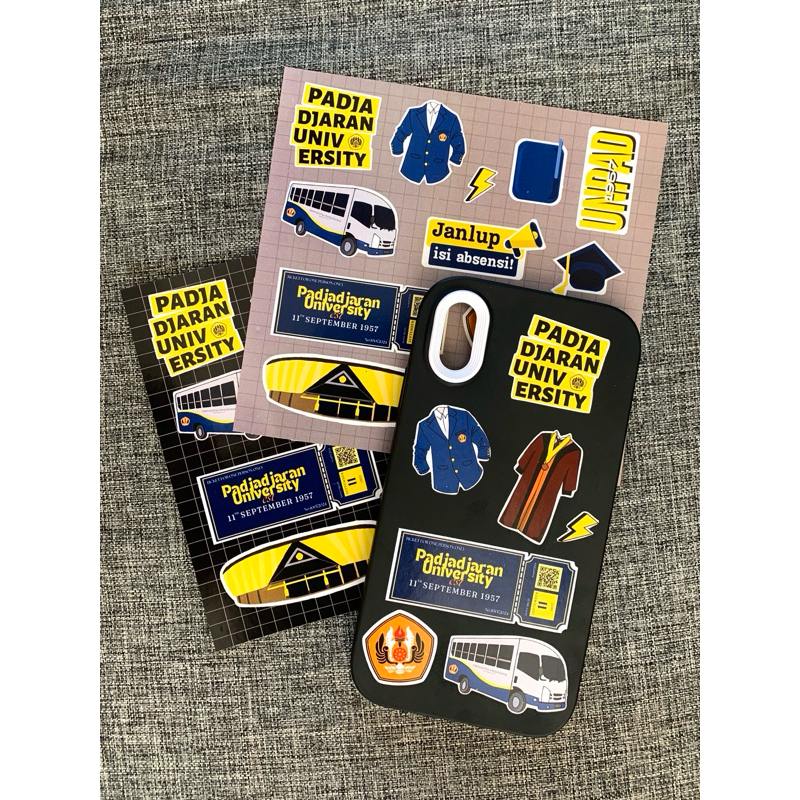 

[BUY 2 GET 1] Defect Sale - Sticker Universitas Padjadjaran vol.1 | by sunnyymiuuw