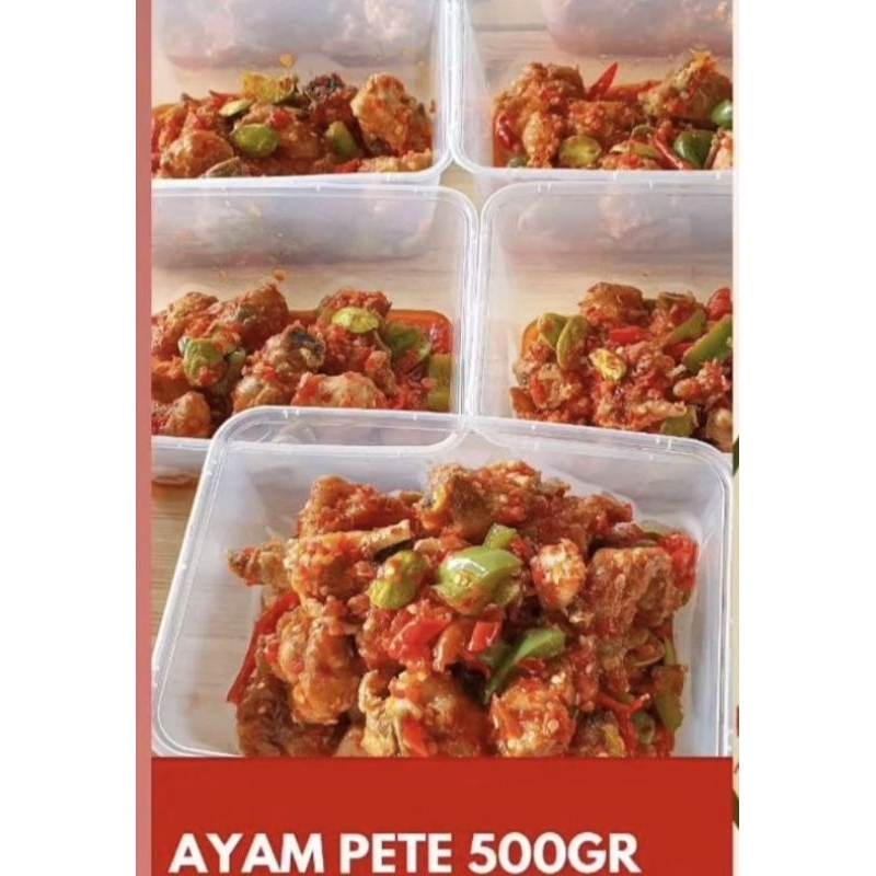 

Ayam Pete Pedas Manis 500gr