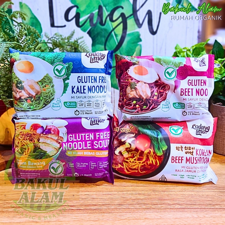 

Ladang Lima Mie Sayur Sehat 76 gr