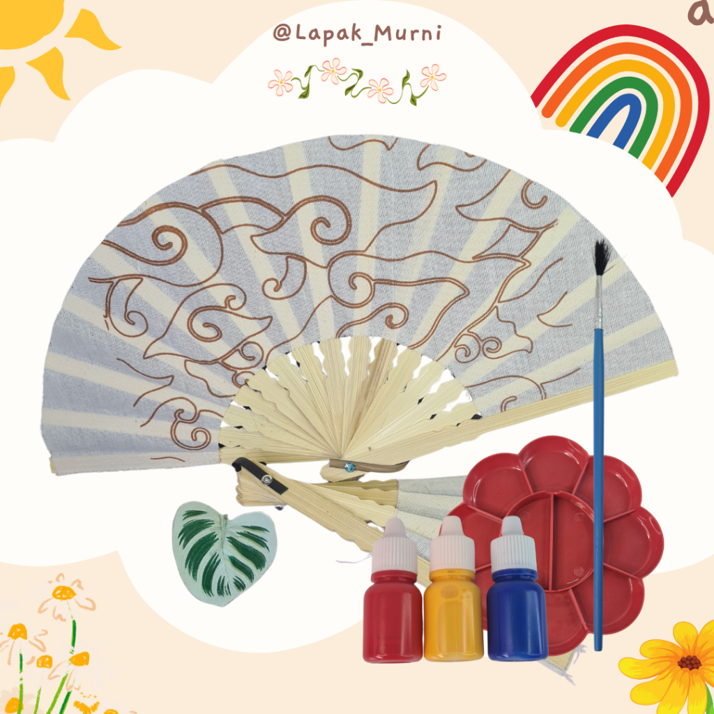 

Paket Alat Melukis Kipas untuk Pemula & Profesional – Kualitas Premium! paket Kuas Palet cat dengan media KIpas Kain termurah