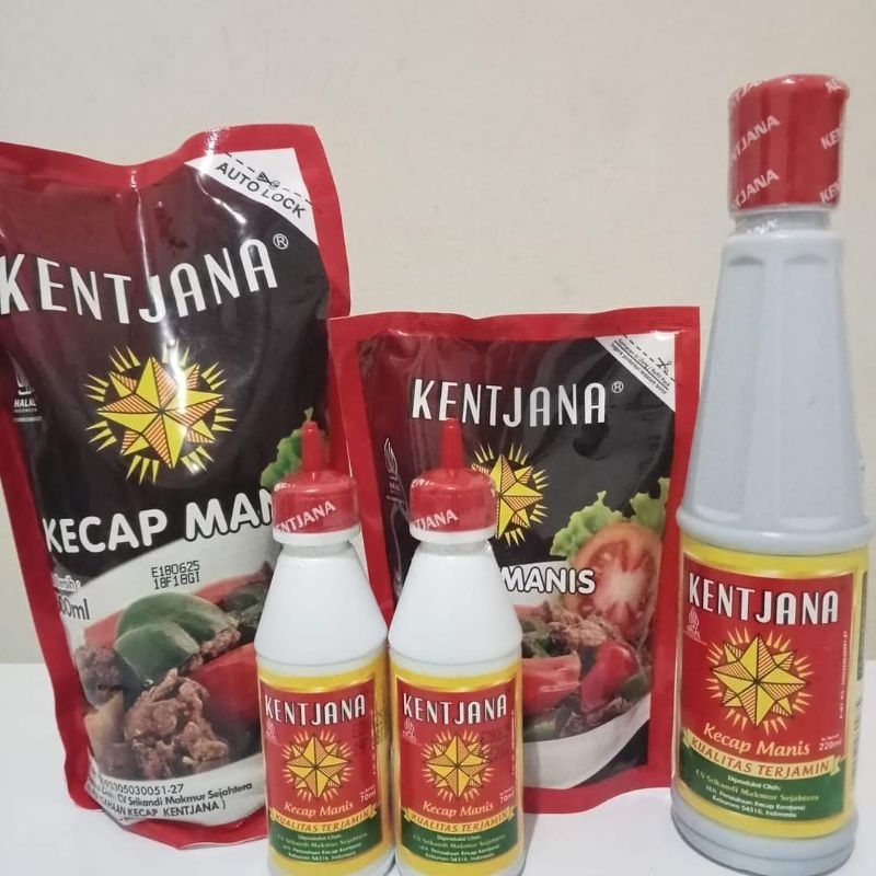 

KECAP BOTOL KENTJANA 220ml Original 100%